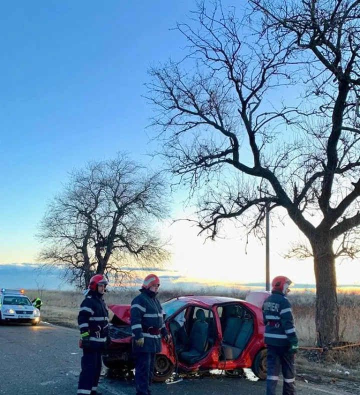 Tragedie de Crăciun în Teleorman: doi tineri au decedat într-un accident rutier