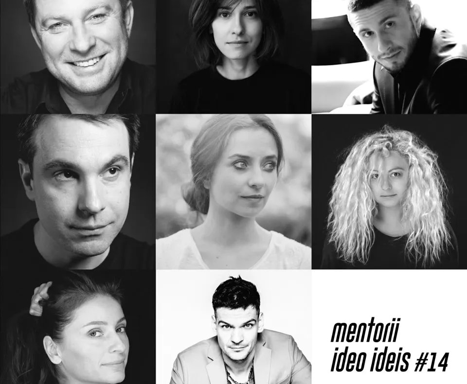 Dragoș Bucur, Tudor Chirilă și Dana Rogoz sunt printre noii mentori ai IDEO IDEIS #14