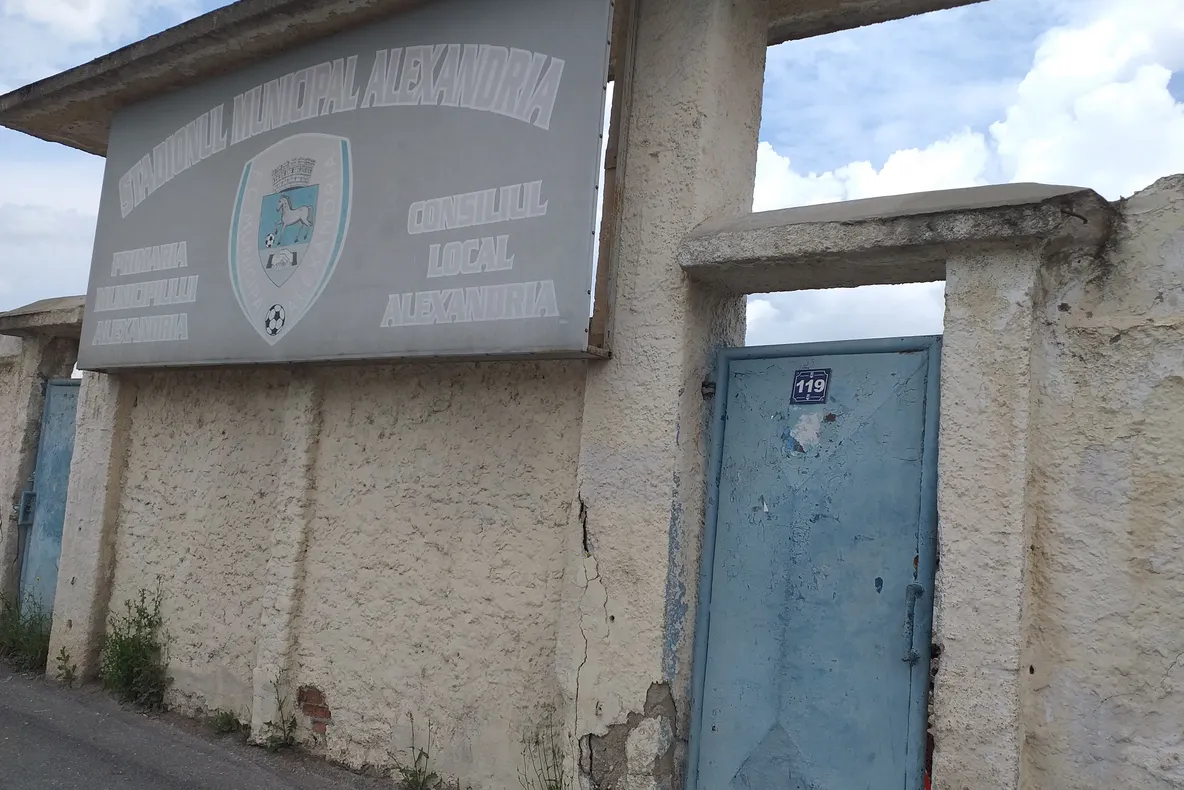GALERIE FOTO. Ce a rămas din vechiul stadion de la Alexandria