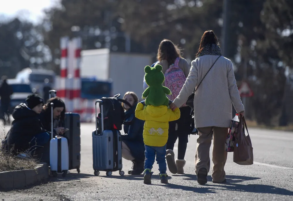 Refugiaţi ucraineni, victime ale traficului de persoane, în România