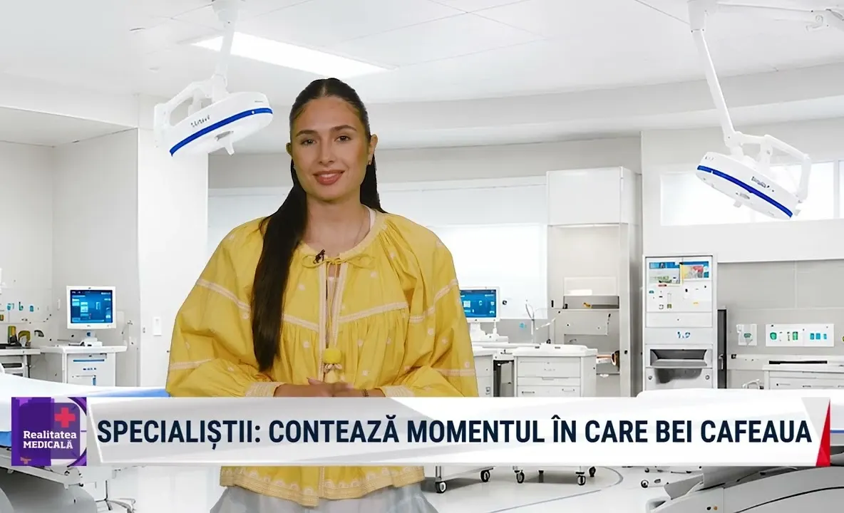 Realitatea Medicală cu Nicole Păcuraru: Matcha, cafeaua și ceaiul pot reduce absorbția fierului
