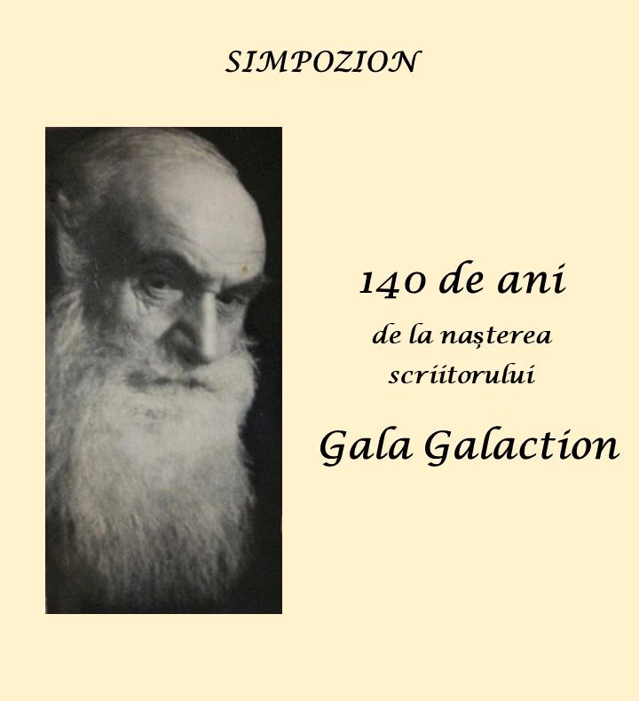 140 de ani de la nașterea scriitorului Gala Galaction