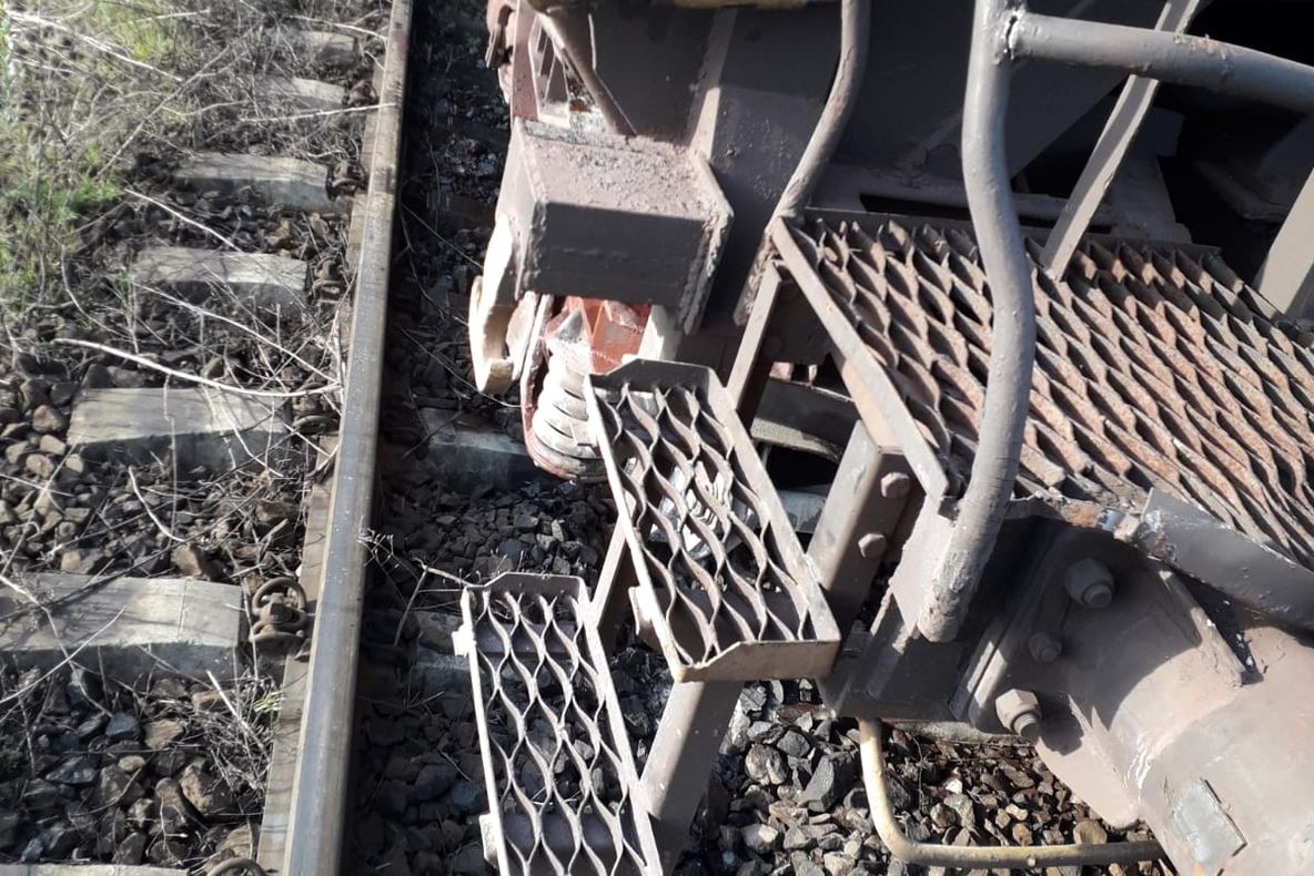 În Teleorman se fură chiar și șinele de tren!