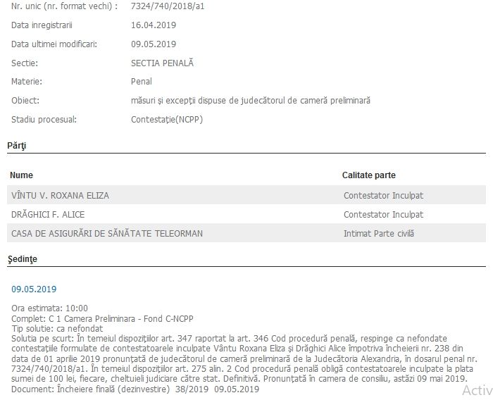 Doi medici din Teleorman sunt cercetați pentru înșelăciune, fals și uz de fals