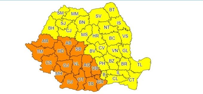 Meteorologii anunță noi furtuni în Teleorman