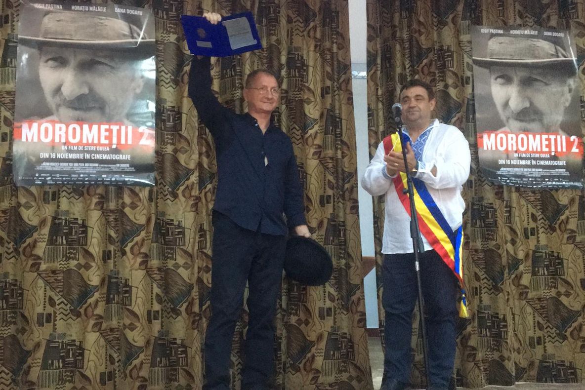 Horațiu Mălăele a devenit cetățean de onoare al comunei Talpa FOTO