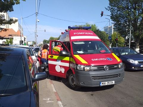 Neatenția la volan a făcut victime chiar în centrul Alexandriei