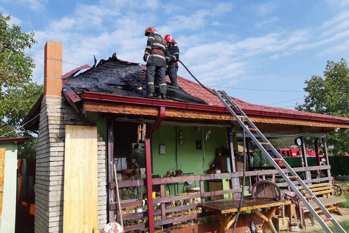 A vrut sa facă un grătar, dar era să rămână fără casă