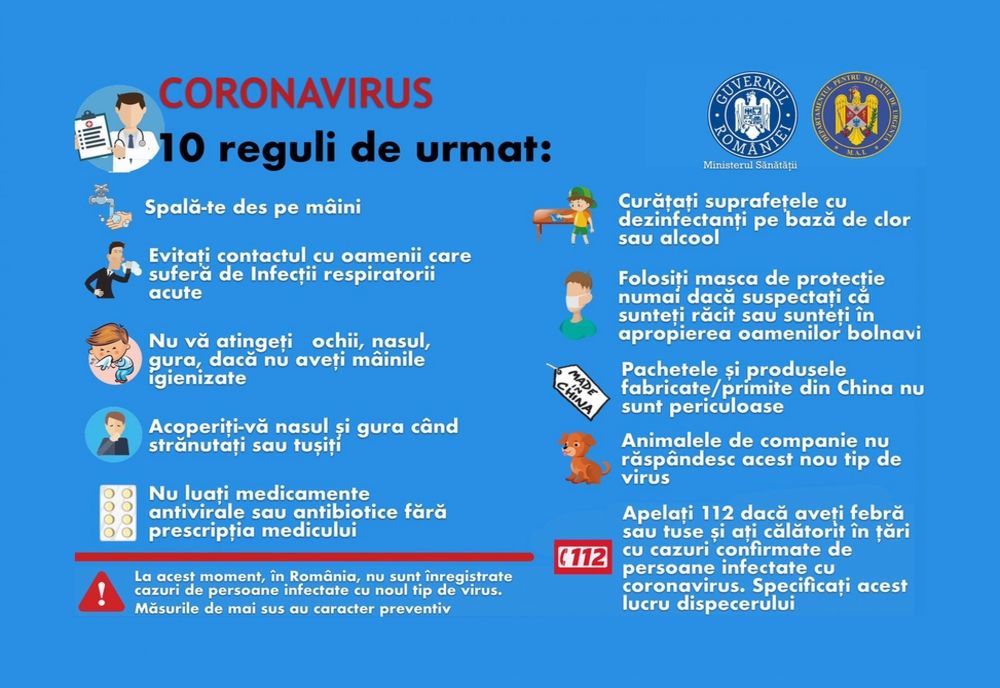 Noi măsuri de protecție împotriva COVID-19 adoptate la nivelul municipiului Alexandria