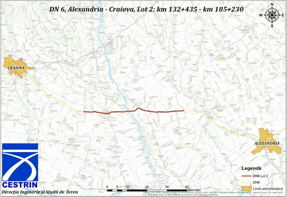 DN 6 Alexandria - Craiova: A fost desemnată firma care va reabilita tronsonul din judeţul Olt