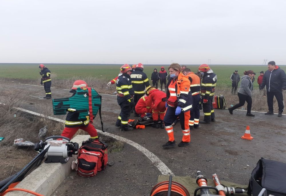 VIDEO. Un bărbat a murit într-un GRAV accident, în Teleorman. A intervenit elicopterul SMURD