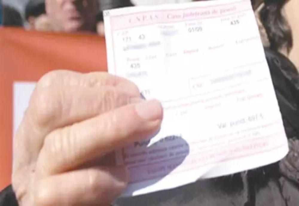 Începe tipărirea noilor cupoane cu pensiile majorate 