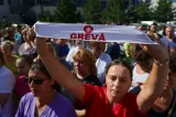 A doua zi de grevă generală în sănătate: aproape 500 de spitale funcționează doar pentru urgențe