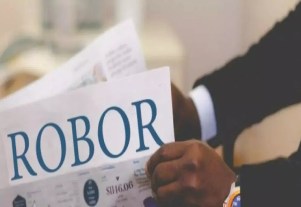 INDICELE ROBOR LA TREI LUNI A SCĂZUT, JOI, LA 7,04%