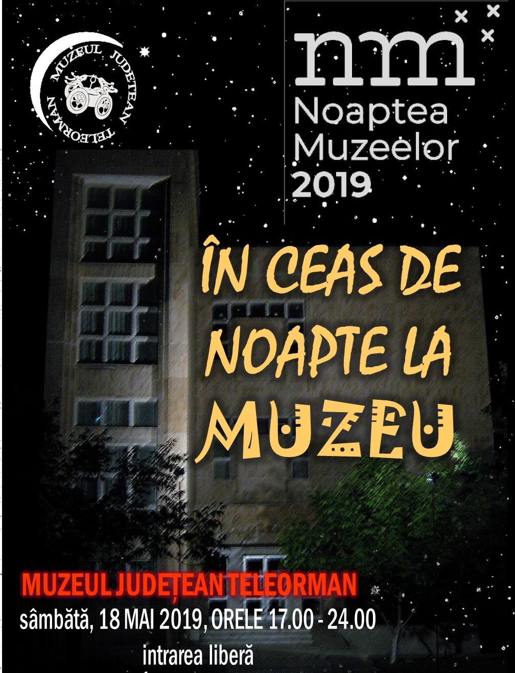 afis Noaptea Muzeelor 2019