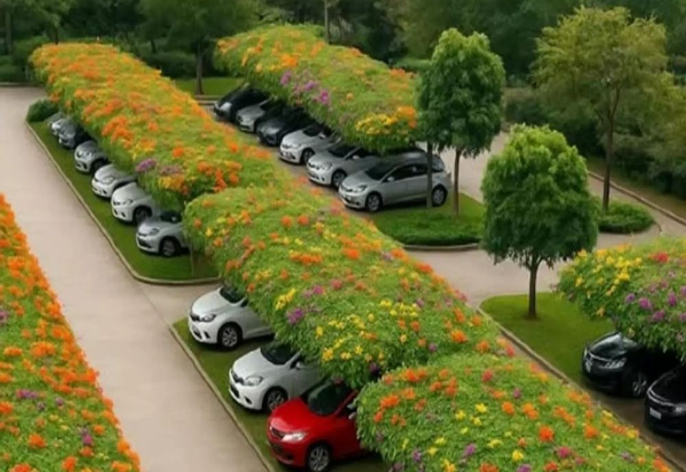 ȚARA CARE TRANSFORMĂ PARCĂRILE ÎN GRĂDINI SUSPENDATE PENTRU A REDUCE POLUAREA ȘI A PROTEJA BIODIVERSITATEA